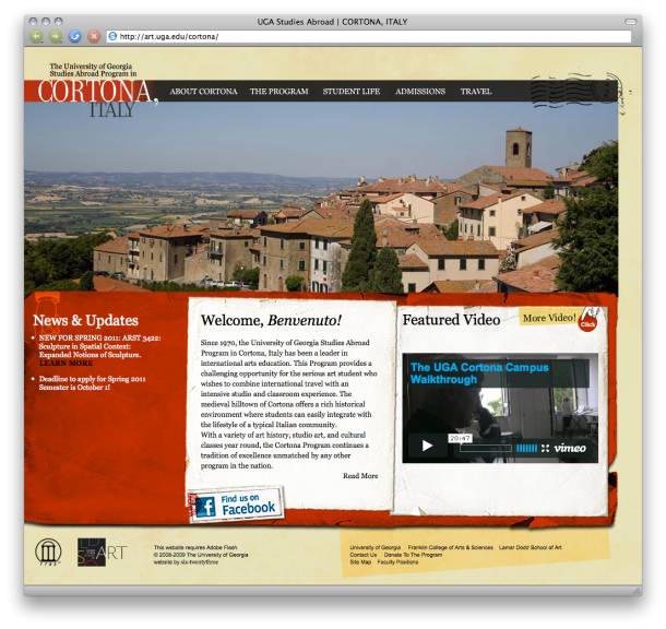 Cortona Website