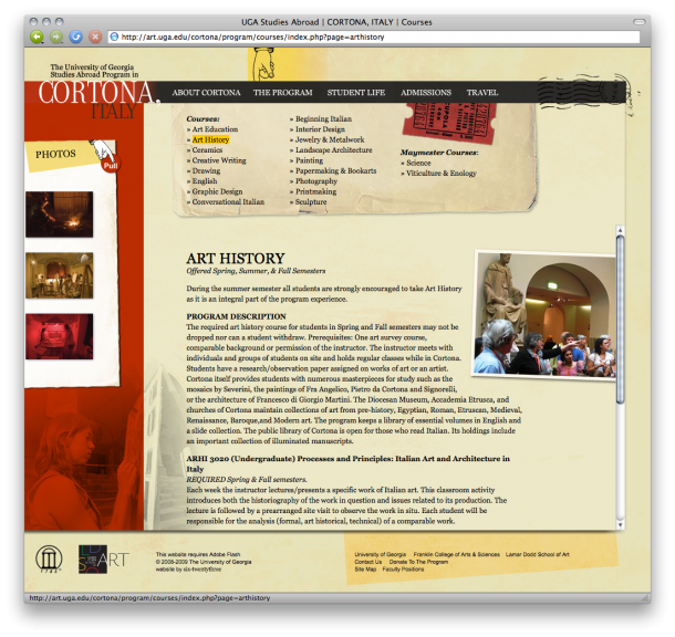 Cortona Website
