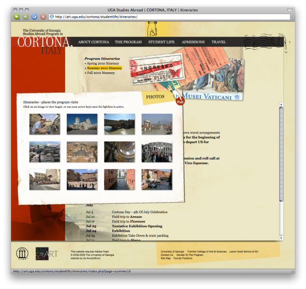 Cortona Website