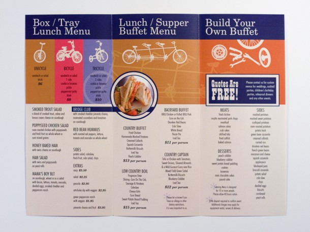 Mama's Boy Menu